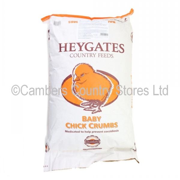 Heygates Baby Chick Crumbs with ACS 20kg Cambers Country Store